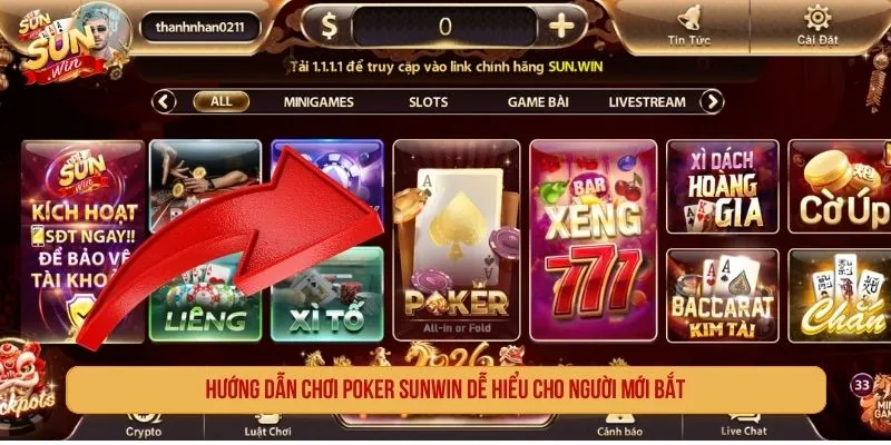 Poker SUNWIN